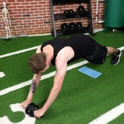 Merkloos Decopatent® Ab Wheel - AB Roller Wiel Voor Buikspieren - Trainingswiel - Incusief Fitness Mat - Buikspier Trainer - Wiel - Zwart -Merkloos Winkel 1200x1200 2835