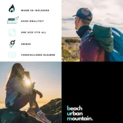 MowMow® Nekwarmer | Merino | Sjaal | Multifunctionele Hoofdbescherming | Sport | Wintersport -Merkloos Winkel 1200x1200 284