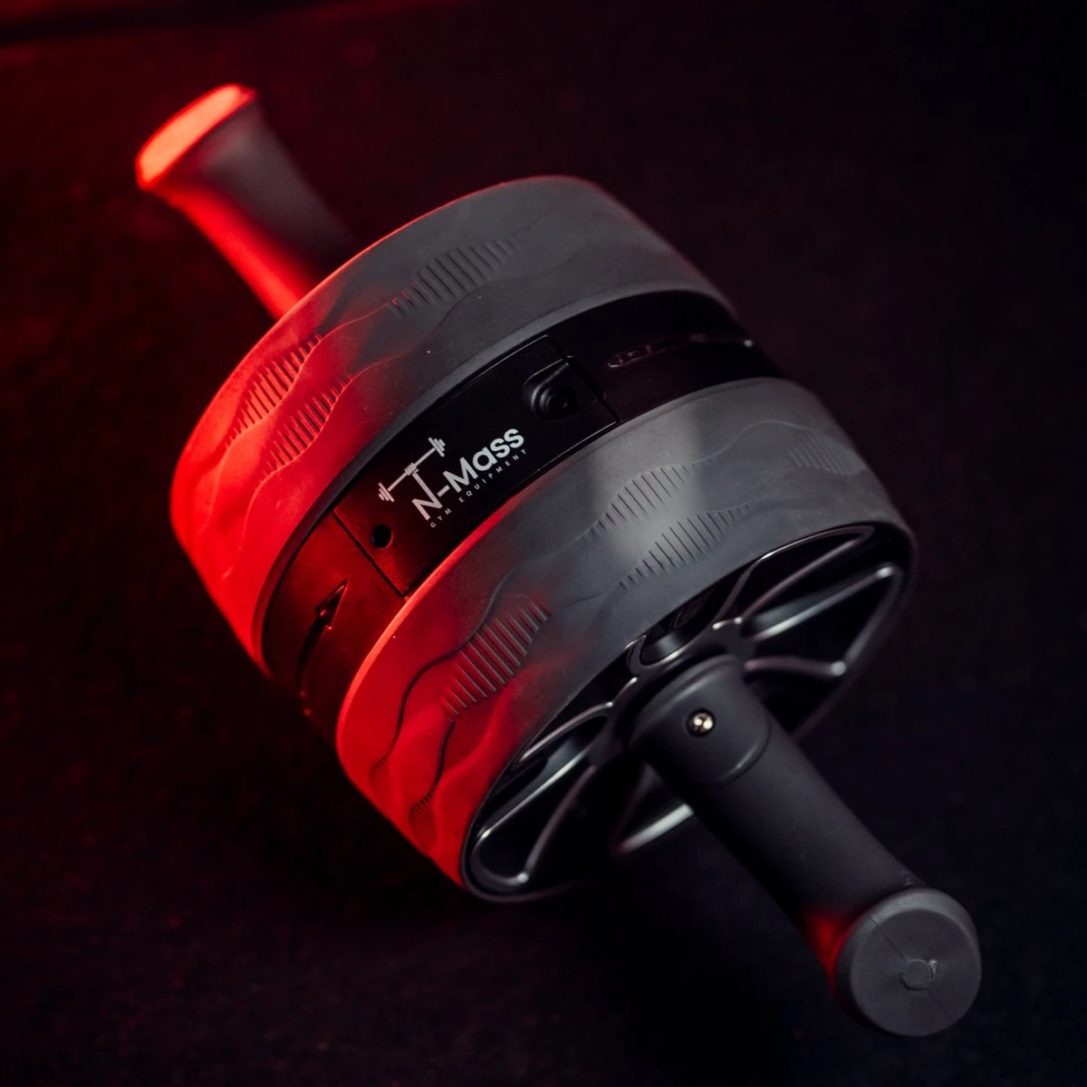 N Mass Digital Ab Roller XL - Premium Ab Roller - Ab Wheel - Buikspiertrainer - Buikspierwiel - LED Scherm - Extra Stabiliteit - Inclusief Matje 7 N Mass Digital Ab Roller XL - Premium Ab Roller - Ab Wheel - Buikspiertrainer - Buikspierwiel - LED Scherm - Extra Stabiliteit - Inclusief Matje - Afbeelding 5