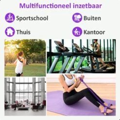 AWEMOZ Elastische Buikspiertrainers - Ab Trainer - Ab Roller - Ab Wheel - Buikspierwiel - Buikspieren - Total Abs - Resistance Band -Merkloos Winkel 1200x1200 2872