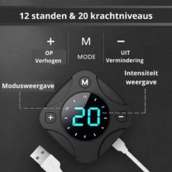 Homezie Fitness Belt - Ab Trainer - Buikspieren - Buikspier Trainers - Afvallen - Massageapparaten - Zweetband - Zweetband Buik - Waist Trainer -Merkloos Winkel 1200x1200 2884