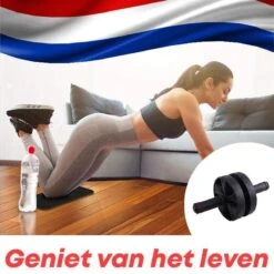 YUGN Vitality DOUBLE Ab Wheel Ab Roller Buikspierwiel - Trainingswiel Om Buikspieren En Core Te Versterken - Inclusief Kniematje En Handleiding - Cadeau Tip 25 YUGN Vitality DOUBLE Ab Wheel Ab Roller Buikspierwiel - Trainingswiel Om Buikspieren En Core Te Versterken - Inclusief Kniematje En Handleiding - Cadeau Tip -Merkloos Winkel 1200x1200 2888