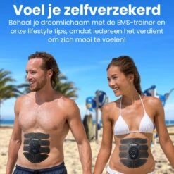 EMS Buikspieren Trainer Elektrisch - AB Trainer - Afslankband - Spierstimulator - Sixpack Buiktrainer - Buikspiertrainer - USB Oplaadbaar - Incl. 24 Gel Pads - Incl. E-book 25 EMS Buikspieren Trainer Elektrisch - AB Trainer - Afslankband - Spierstimulator - Sixpack Buiktrainer - Buikspiertrainer - USB Oplaadbaar - Incl. 24 Gel Pads - Incl. E-book -Merkloos Winkel 1200x1200 2900