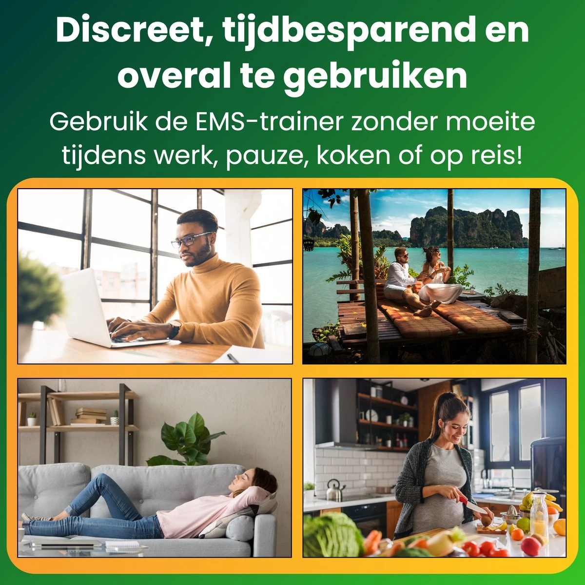 EMS Buikspieren Trainer Elektrisch - AB Trainer - Afslankband - Spierstimulator - Sixpack Buiktrainer - Buikspiertrainer - USB Oplaadbaar - Incl. 24 Gel Pads - Incl. E-book 16 EMS Buikspieren Trainer Elektrisch - AB Trainer - Afslankband - Spierstimulator - Sixpack Buiktrainer - Buikspiertrainer - USB Oplaadbaar - Incl. 24 Gel Pads - Incl. E-book - Afbeelding 14
