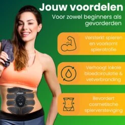 EMS Buikspieren Trainer Elektrisch - AB Trainer - Afslankband - Spierstimulator - Sixpack Buiktrainer - Buikspiertrainer - USB Oplaadbaar - Incl. 24 Gel Pads - Incl. E-book 36 EMS Buikspieren Trainer Elektrisch - AB Trainer - Afslankband - Spierstimulator - Sixpack Buiktrainer - Buikspiertrainer - USB Oplaadbaar - Incl. 24 Gel Pads - Incl. E-book -Merkloos Winkel 1200x1200 2907
