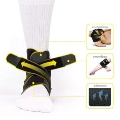 Bracoo FS10 Enkelbandage - Multifunctionele En Ademende Compressie - Verstelbaar Neopreen Enkelbrace - Zwart - S/M 9 Bracoo FS10 Enkelbandage - Multifunctionele En Ademende Compressie - Verstelbaar Neopreen Enkelbrace - Zwart - S/M -Merkloos Winkel 1200x1200 294