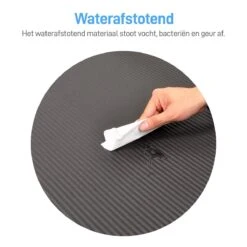 Athletix®‎ Premium NBR Fitnessmat - Yogamat - 183 X 61 X 1.5 Cm - Met Draagriem En Draagtas - Zwart -Merkloos Winkel 1200x1200 2958