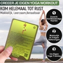 WEBU 51 Yoga Kaarten - Yoga Trainingskaarten - Yoga Oefeningen - Yoga Voor Thuis - Sporten - Fitness - Mat - Pilates - Incl. GRATIS Professionele Trainingsvideo’s 13 WEBU 51 Yoga Kaarten - Yoga Trainingskaarten - Yoga Oefeningen - Yoga Voor Thuis - Sporten - Fitness - Mat - Pilates - Incl. GRATIS Professionele Trainingsvideo’s -Merkloos Winkel 1200x1200 2977