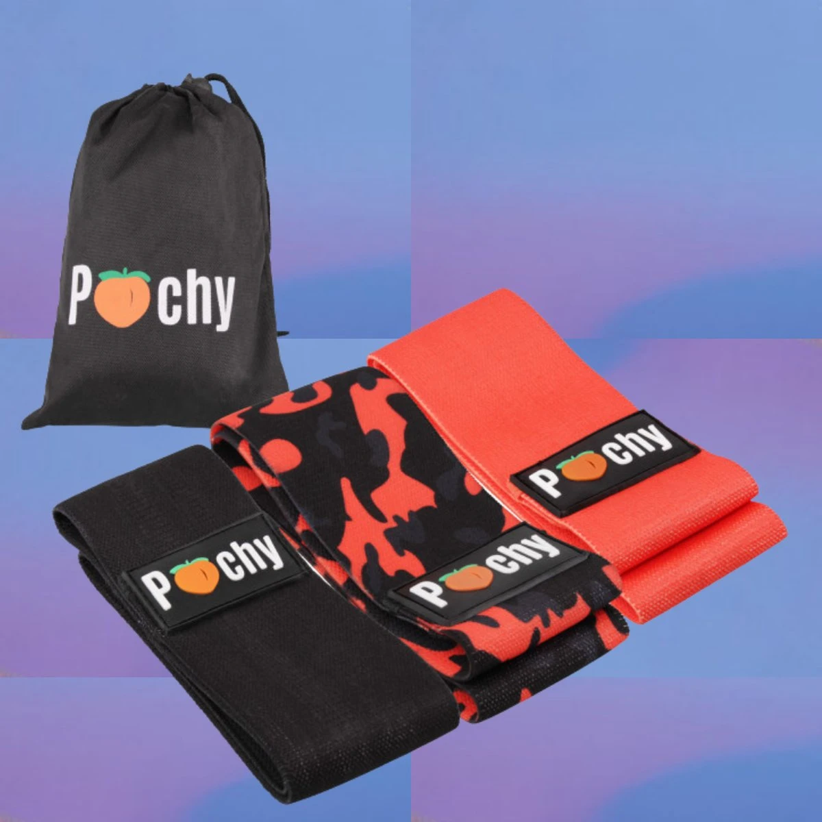 PEACHY Weerstandsbanden - Resistance Bands - Fitness Banden - Booty Bands - Elastiek Banden - Thuis Sporten - Full Body Workout - Sportbanden - Weerstandsband - Set Van 3 Stuks - Gratis Draagtas - 38 Cm 7 PEACHY Weerstandsbanden - Resistance Bands - Fitness Banden - Booty Bands - Elastiek Banden - Thuis Sporten - Full Body Workout - Sportbanden - Weerstandsband - Set Van 3 Stuks - Gratis Draagtas - 38 Cm - Afbeelding 5