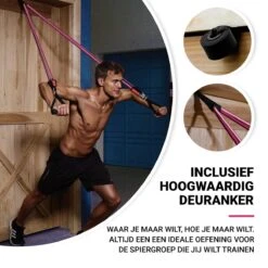 Weerstandsbanden Elastiek Set - 5 Fitness Elastiek Met Handvaten - Resistance Banden Set Van 11 Met Verschillende Weerstanden -Merkloos Winkel 1200x1200 3010
