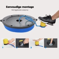 SWILIX ® Balanstrainer - Balance Board Met Weerstandsbanden - Balansbord Blauw 21 SWILIX ® Balanstrainer - Balance Board Met Weerstandsbanden - Balansbord Blauw -Merkloos Winkel 1200x1200 3076