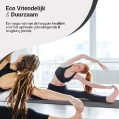 Yoga Mat Sportmat Fitnessmat Antislip Duurzaam Met Yoga Lessen - Zwart -Merkloos Winkel 1200x1200 3154