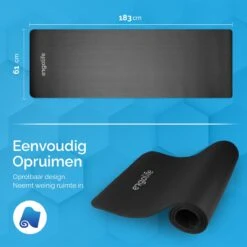 Ergolife-Fitnessmat-Yogamat-Sportmat-Inclusief Draagtas- 183x61x0,5cm -Merkloos Winkel 1200x1200 3171