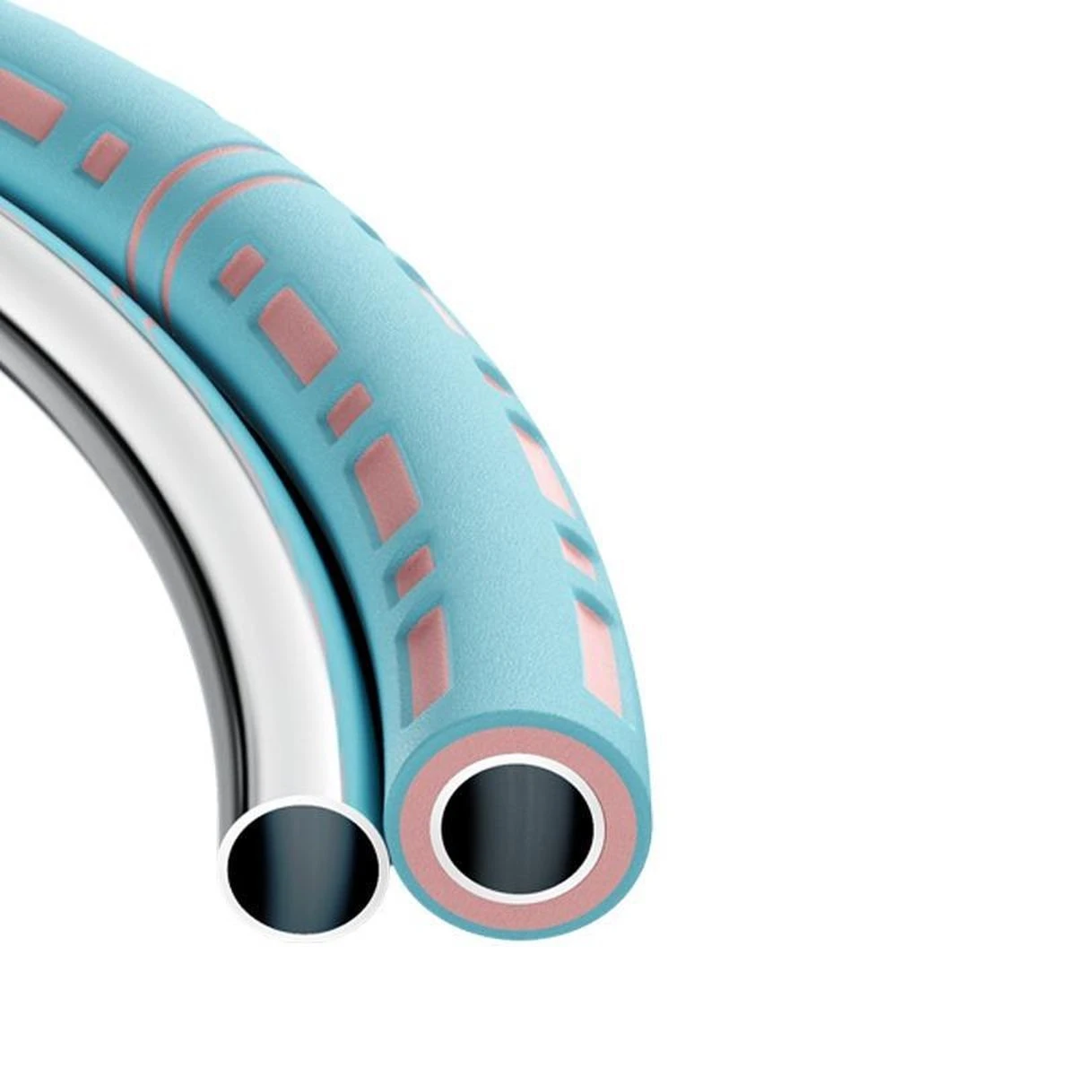Fitlab Fitness Hoelahoep Met Gewicht - Roze/Blauw - 1 Tot 4 KG - Volwassenen - Hula Hoop /Sport Hoepel/Weight Hoop 13 Fitlab Fitness Hoelahoep Met Gewicht - Roze/Blauw - 1 Tot 4 KG - Volwassenen - Hula Hoop /Sport Hoepel/Weight Hoop - Afbeelding 11