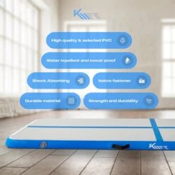 KM-Fit Gymnastiekmat Opblaasbare Airtrack Fitness Sport Gym Mat 3 M Blauw -Merkloos Winkel 1200x1200 3286