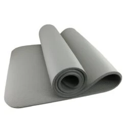 Athletix®‎ Premium NBR Fitnessmat - 183 X 61 X 1.5 Cm - Yogamat Met Draagriem En Draagtas - Grijs -Merkloos Winkel 1200x1200 3298