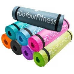 DoYourFitness Fitness Mat - Yoga - 183 X 61 X 1,0cm - Turquoise -Merkloos Winkel 1200x1200 3303