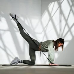 FITELASTIX® Premium Weerstandsband Lang - Voor Elk Niveau - Alles In 1 - Full Body - Resistance Band - Fitness Elastiek - Sport Elastiek Fitness - Met Handvatten - Inclusief Instructievideo's - Zwart -Merkloos Winkel 1200x1200 3317