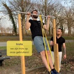 Fitness Weerstandsband Elastiek - Sport Resistance Booty Band - 55kg -Merkloos Winkel 1200x1200 3330