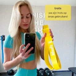Fitness Weerstandsband Elastiek - Sport Resistance Booty Band - 55kg -Merkloos Winkel 1200x1200 3332