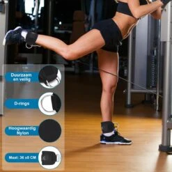 WEBU 9 Delige Fitness / Sportschool Set - Barbell Squat Pad - Nekbeschermer – Premium Weerstandsbanden – Resistance Band Set - Ankle Strap -Merkloos Winkel 1200x1200 3375