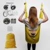 Therapeutische Hangmat YOGA ICON | Aerial Yoga | 280*150cm | Goud | Inclusief Handige Draagtas En 1 Plafondhaak | Workout | Training En Ontspanning | -Merkloos Winkel 1200x1200 3473