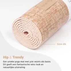 Yoga Mat Sportmat Fitnessmat Antislip Duurzaam Met Yoga Lessen - Beige -Merkloos Winkel 1200x1200 3580