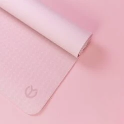 Cabau Lifestyle - Yogamat / Sportmat / Fitnessmat Inclusief Draagriem - Anti-slip - 183x61 Cm - Extra Dik 6 Mm - Lichtroze -Merkloos Winkel 1200x1200 3606