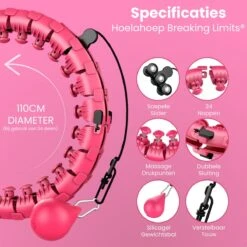 Breaking Limits Fitness Hoelahoep Met Gewicht – Sport Hoepel Voor Volwassenen En Kinderen – Hula Hoop/ Weight Hoop – HoolaHoop -Merkloos Winkel 1200x1200 3631