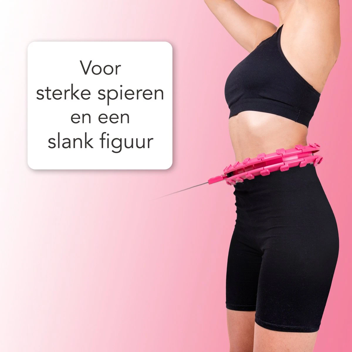 Innovision Hoela Hoep - Met Calorieteller En Gewicht - Fitness Hoelahoep - 1 KG - Voor Volwassenen En Beginners - Roze 4 Innovision Hoela Hoep - Met Calorieteller En Gewicht - Fitness Hoelahoep - 1 KG - Voor Volwassenen En Beginners - Roze - Afbeelding 2