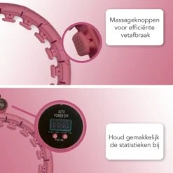 Innovision Hoela Hoep - Met Calorieteller En Gewicht - Fitness Hoelahoep - 1 KG - Voor Volwassenen En Beginners - Roze 13 Innovision Hoela Hoep - Met Calorieteller En Gewicht - Fitness Hoelahoep - 1 KG - Voor Volwassenen En Beginners - Roze -Merkloos Winkel 1200x1200 3668