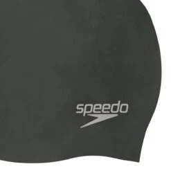 Speedo Plain Moulded Silicone Cap Unisex - Zwart - One Size -Merkloos Winkel 1200x1200 37