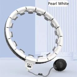 Merkloos Verstelbare Fitness Hoelahoep - Hoelahoep - Weighted Hula Hoop - Volwassenen Hoelahoeps - Wit - 2 Kg -Merkloos Winkel 1200x1200 3707