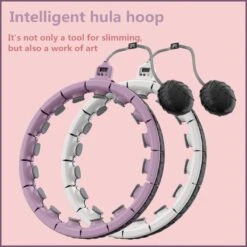 Merkloos Verstelbare Fitness Hoelahoep - Hoelahoep - Weighted Hula Hoop - Volwassenen Hoelahoeps - Wit - 2 Kg -Merkloos Winkel 1200x1200 3708