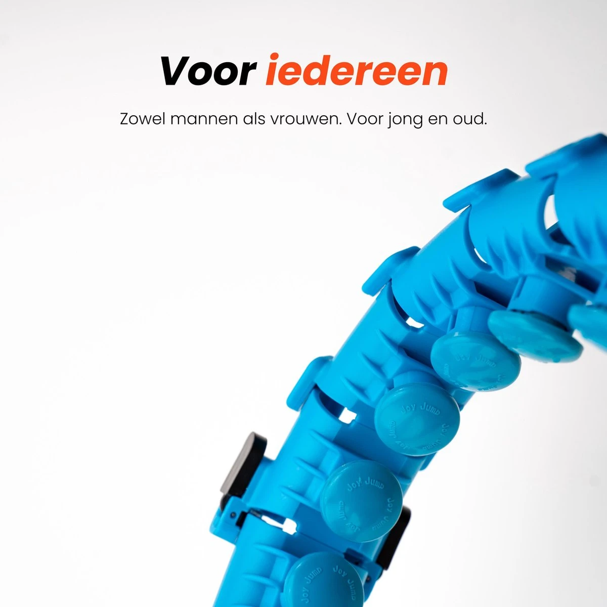 EdelSport - Hoelahoep - Fitness Hoelahoep - Hula Hoop - Hoelahoep Met Gewicht - Massage - Blauw 7 EdelSport - Hoelahoep - Fitness Hoelahoep - Hula Hoop - Hoelahoep Met Gewicht - Massage - Blauw - Afbeelding 5