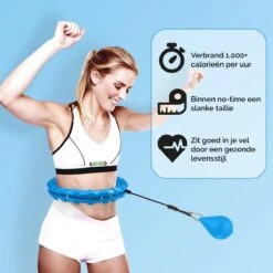 Zoluko Hoelahoep - Incl. E-Book - Hula Hoop - Hoepel - Hoelahoep Fitness - Hula Hoop Fitness - Fitness Hoepel - Weighted Hula Hoop - Weight Hoop - Hoelahoep Met Gewicht - Hoelahoep Volwassenen - Hoepel Fitness - Body Hoop - 1.7 KG - Blauw -Merkloos Winkel 1200x1200 3719
