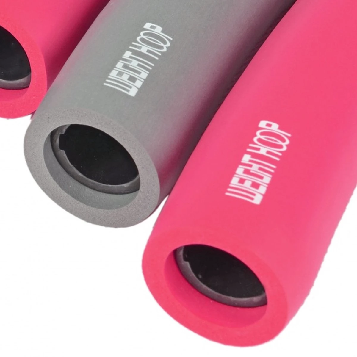 Merkloos Weight Hoop Original - Fitness Hoelahoep - Met DVD - 1.5kg - Ø 100 Cm - Roze/Grijs 4 Merkloos Weight Hoop Original - Fitness Hoelahoep - Met DVD - 1.5kg - Ø 100 Cm - Roze/Grijs - Afbeelding 2