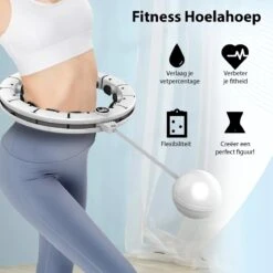 Luxari - Fitness Hoelahoep Pro - Telfunctie - Display - Verstelbare Intensiteit - Gewichtsbal - Hoelahoep Met Sensor - Hoelahoep Fitness - Fitness Hoepel - Hoelahoep Volwassenen -Merkloos Winkel 1200x1200 3737