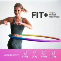 Fit+ Happy™ Fitness Hoelahoep 1.4 Kg