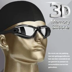 TravelTime® - Zwembril Volwassenen - Unisex – Zwarte Galvaniserende Lens 11 TravelTime® - Zwembril Volwassenen - Unisex – Zwarte Galvaniserende Lens -Merkloos Winkel 1200x1200 39