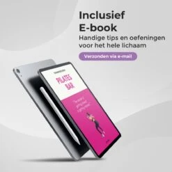 Pilates Bar - Pilates Stick - Fitness Bar - Pilates Stok - Fitness Stick - Yoga Stok - Fitness Materiaal Voor Thuis - Weerstandsbanden - Resistance Band Set - Sport Elastiek Banden - Fitness Elastiek - Fitness - Booty Band + Trainingsschema Paars -Merkloos Winkel 1200x1200 3911