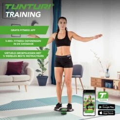 Tunturi Verstelbaar Balans Bord - Balance Board - Zwart/Groen - Incl. Gratis Fitness App -Merkloos Winkel 1200x1200 3994