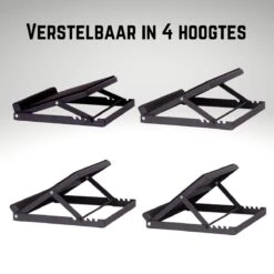 Recovery Riches Slantboard - Metalen Incline Stretch Board - Knie En Heup Gezondheid - Knieversterker - Squat Wedge Bord - Knieherstel - Slant Board - Knees Over Toes Guy -Merkloos Winkel 1200x1200 4001