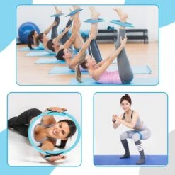 Fox Goods Pilates Ring - Yoga Ring - Sport Ring - Fitness Ring - Yoga Oefeningen - Blauw - 38CM - Gratis Resistance Band -Merkloos Winkel 1200x1200 4089