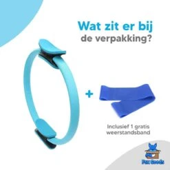 Fox Goods Pilates Ring - Yoga Ring - Sport Ring - Fitness Ring - Yoga Oefeningen - Blauw - 38CM - Gratis Resistance Band -Merkloos Winkel 1200x1200 4091
