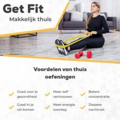 Premium Resistance Band Met Pilates Ring Voor Een Effectieve Workout - Yoga Ring (38cm) Met Elastische Weerstandsband (35kg) Booty Band - Magic Circle Fitness Ring Met Fitness Weerstandsbanden Set -Merkloos Winkel 1200x1200 4097