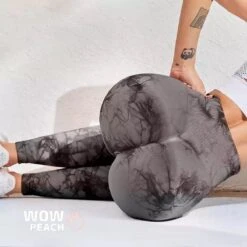 Wow Peach Marble Zwart Legging L | TikTok Legging | Dames |Butt Lifting |TikTok Broek |TikTok Yogapants |Fitness | Sporten | -Merkloos Winkel 1200x1200 4153