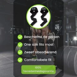 Flex Healthy Lifting Straps-Powerlifting- Fitness- Wrist Wraps- Straps- Lifting. Belt- Sporten- Blaren/Eelt Tegengaan- Grip- Kracht Training Accessories- Gym- Unisex- Bodybuilding- Verkocht Per Paar- Kleur: Zwart -Merkloos Winkel 1200x1200 4328