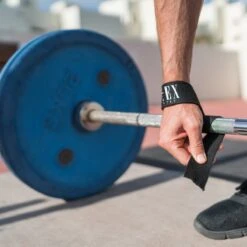 Flex Healthy Lifting Straps-Powerlifting- Fitness- Wrist Wraps- Straps- Lifting. Belt- Sporten- Blaren/Eelt Tegengaan- Grip- Kracht Training Accessories- Gym- Unisex- Bodybuilding- Verkocht Per Paar- Kleur: Zwart -Merkloos Winkel 1200x1200 4330