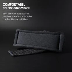 U Fit OneÂ® Zwart Lifting Straps - Anti Slip Deadlift Straps - Padded Straps - Bodybuilding - Gewichtshef - Powerlifting - Wrist Wraps - Fitness - Lifting Belt - Gym Straps - Ufitone -Merkloos Winkel 1200x1200 4334